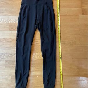 Lululemon Mesh Black Leggings